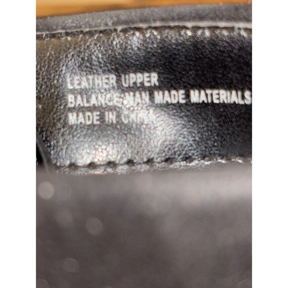 Black Lace-Up Heeled Ankle Suede Boots By B.O.C. Womens Size 8 - Picture 6 of 15